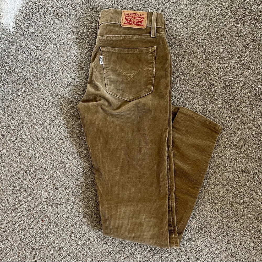 Levis Cords Tan Pants